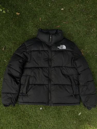 North face nuptse 700 black - face,